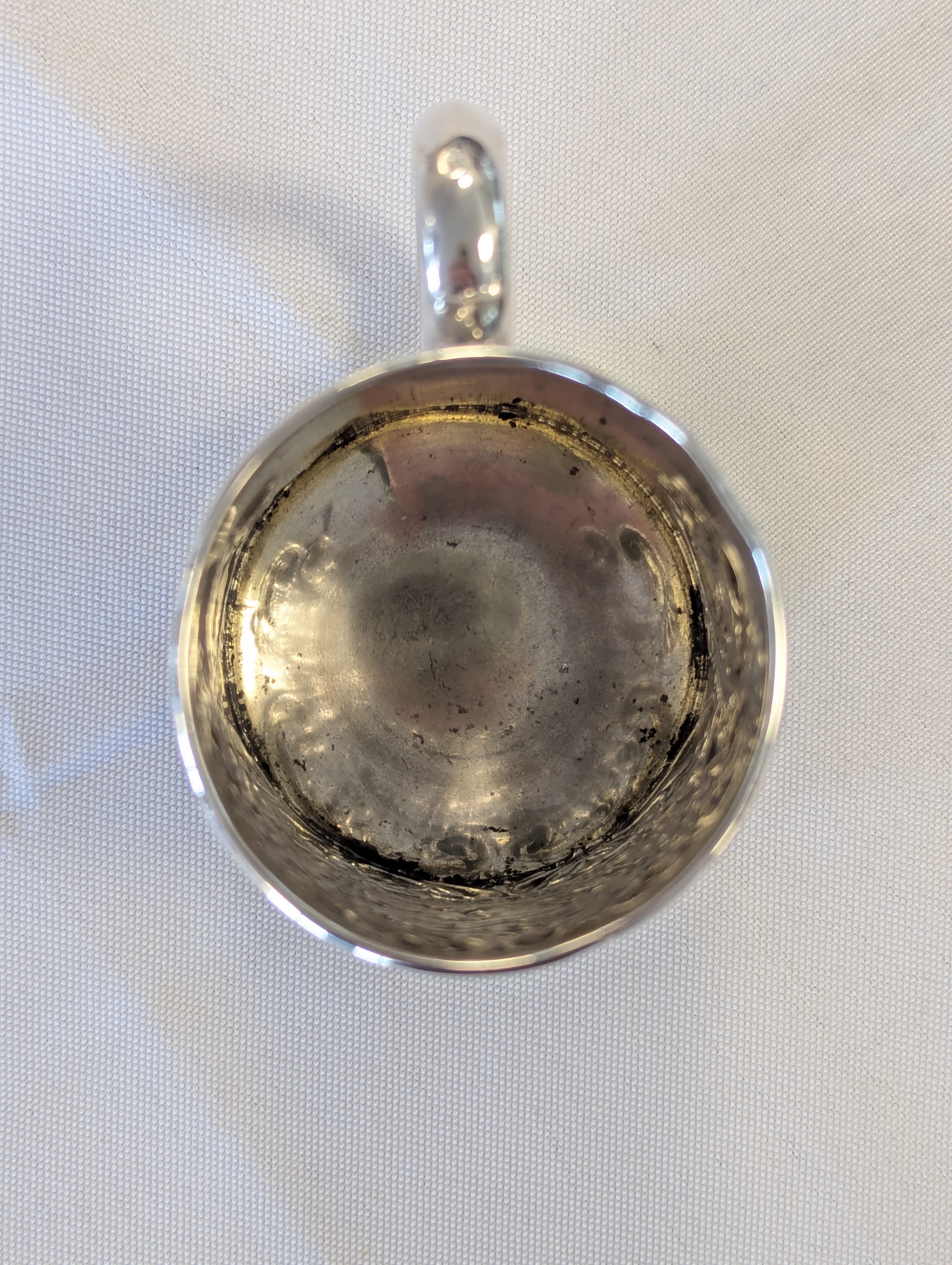 An Edward VII silver Christening tankard - Image 6 of 7