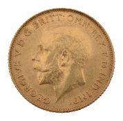 A George V Half Sovereign, 1925