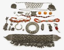 A Collection of Traditional Yemeni Jewellery and Adornments