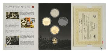 Gibraltar Elizabeth II 2017 The WWI Centenary proof coin set