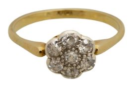 A daisy cluster ring