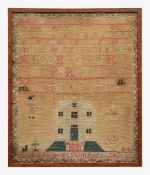 A Scottish needlework sampler