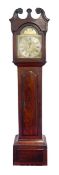 A George III Irish mahogany longcase clock