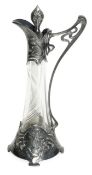 An Art Nouveau WMF claret jug