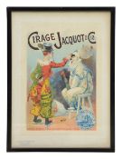 Lucien Lefèvre (French, 1850-1902) 'Cirage Jacquot et Cie, 1896'