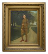 British School (20th Century) A portrait of a soldier