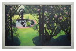 John Fineran (British, 1935-2012) 'Through the Rose Arch'