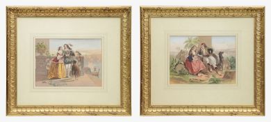 Joseph Martin Kronheim (German, 1810-1896) 'Les Albaniens'