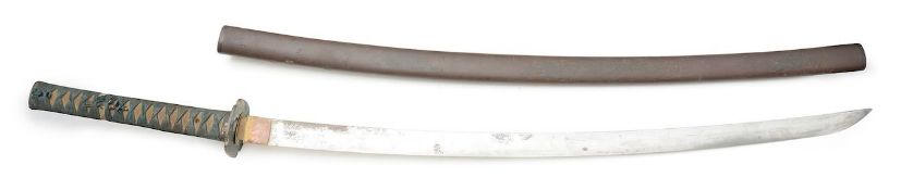A Japanese wakizashi