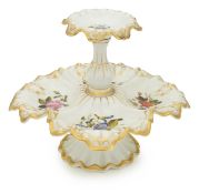 A porcelain centrepiece with Royal provenance