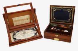 An Ackermann watercolour box