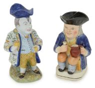 Two pottery Toby jugs