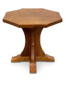 Workshop of Robert 'Mouseman' Thompson (Kilburn): an English oak coffee table