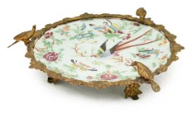 A Chinese celadon dish,