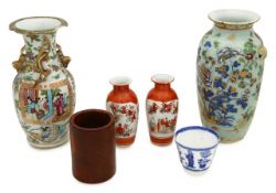 A group of Chinese and Japanese wares