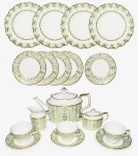 A Royal Crown Derby 'Darley Abbey' pattern tea service,