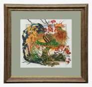 Graham Illingworth (British, b.1953) 'Before The Cock Crows Twice'