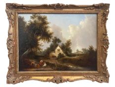 Edward Charles Williams (British, 1807-1881) 'At Underriver Kent'