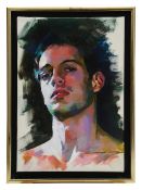 Paul Wright (British, b.1973) Portrait of a Young Man