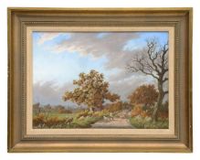 Daniel van der Putten (Dutch, b.1960) English pastotal landscape