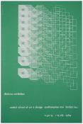 Central School of Art & Design Design Exhibition poster, 1969