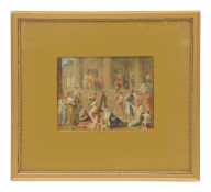 Continental School (19th century) The Triumph of David