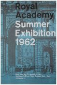 Royal Academy Summer Exhibition poster, 1962