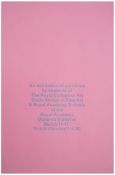 RA Diploma Galleries Student Exhibition poster, 1971