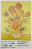 Hayward Gallery Van Gogh Exhibition poster, 1968-69