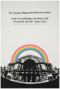 Hornsey College of Art Diploma Exhibition poster, 1969