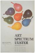 Art Spectrum Ulster Exhibition poster, 1971