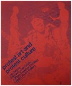 Protest Art & Culture poster, Leeds 1960s