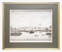 L. S. Lowry RBA RA (Brit., 1887-1976) 'The Harbour, 1957'