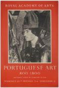 RA Portuguese Art Exhibition poster, 1955-56