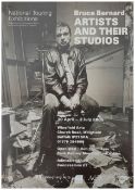 Bruce Bernard Exhibition poster - Artists and Their Studios, 2005