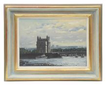 George Lewis (British, Contemporary) 'The Gateway of India, Bombay'
