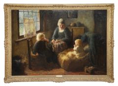 Bernard Jean Corneille Pothast (Dutch, 1882-1966) 'First Lessons'