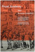 RA Summer Exhibition poster, 1961