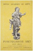 RA Portuguese Art Exhibition poster, 1955-56