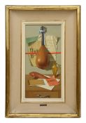 Alfredo Serri (Italian, 1897-1972) Still life with mandolin