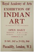 RA Exhibition of Indian Art, 1947-49