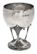 A George V silver trophy cup