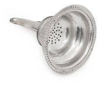 A George III Scottish silver funnel