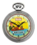 A Smith's Hornby Meccano pictorial pocket watch