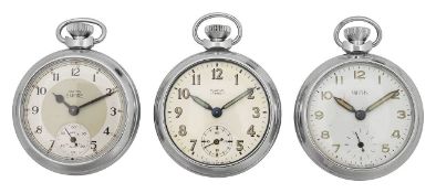 Three Smith's pocket watches (3)