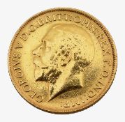 A George V Full Sovereign, 1914