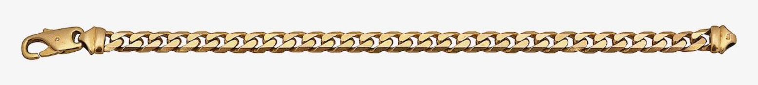 A 9ct curb bracelet