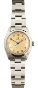 gentleman's stainless steel Rolex Oyster Precision wristwatch, circa 1940's