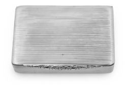 A George IV silver snuffbox