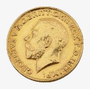 A George V Full Sovereign, 1923